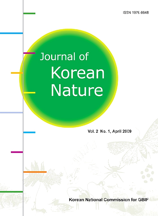 Go to journal home page - Journal of Korean Nature